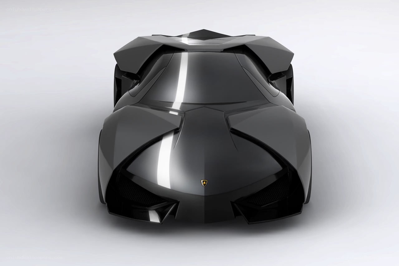 Lamborghini concept car front view
