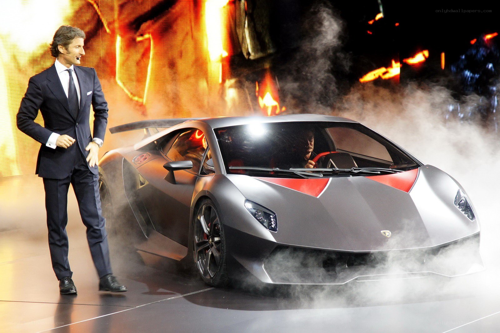 Lamborghini concept car reveal
