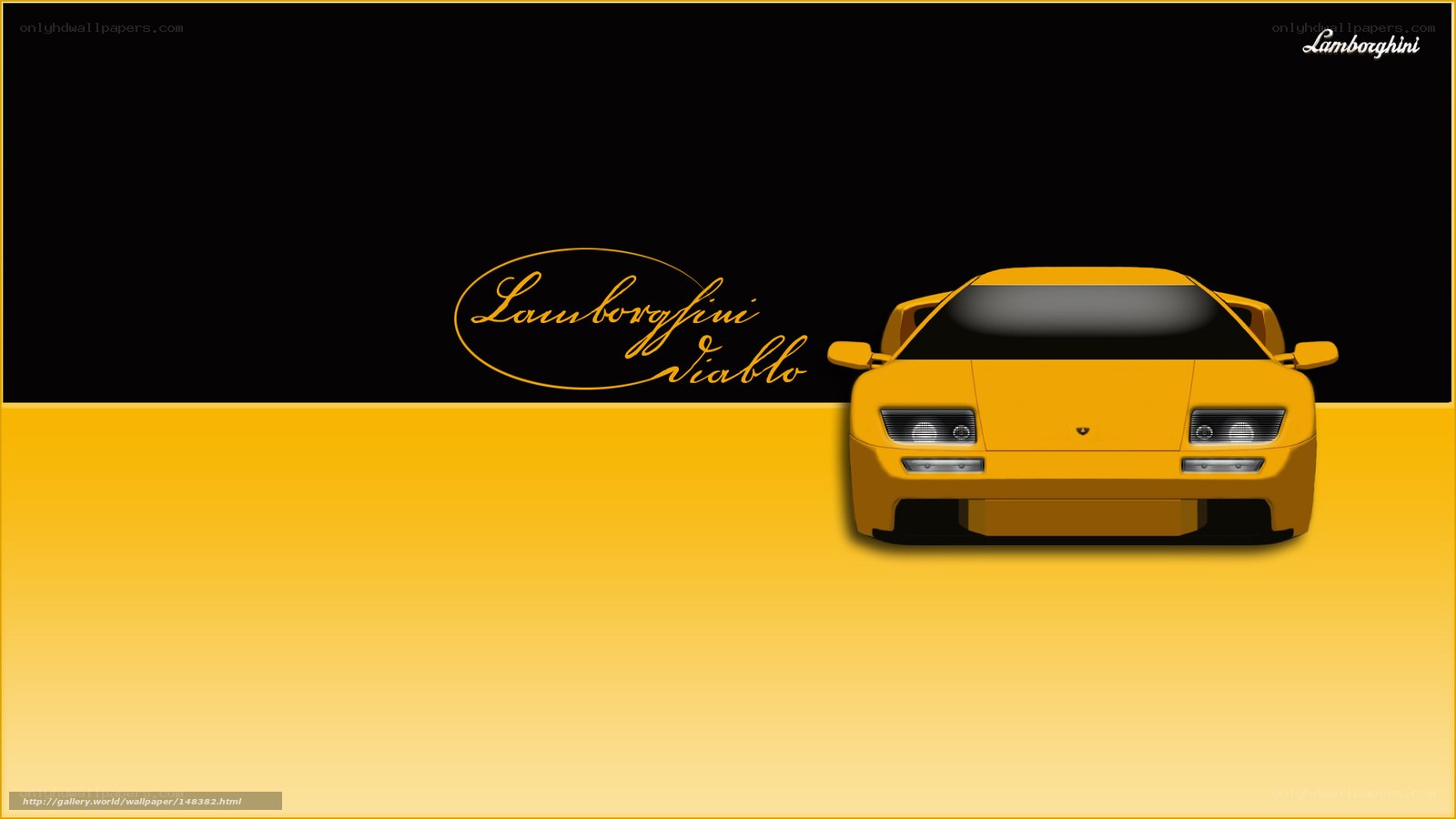 Lamborghini Diablo car wallpaper