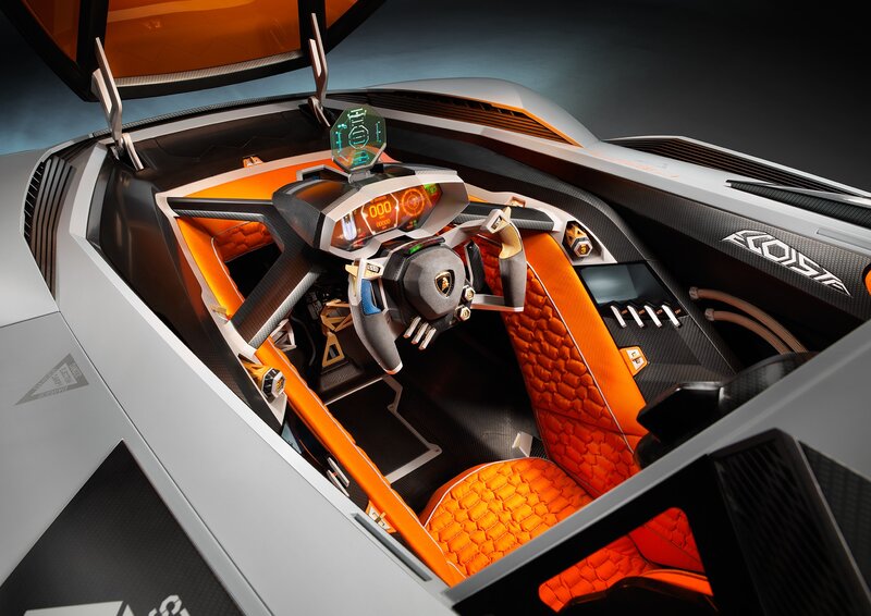 Lamborghini Egoista interior