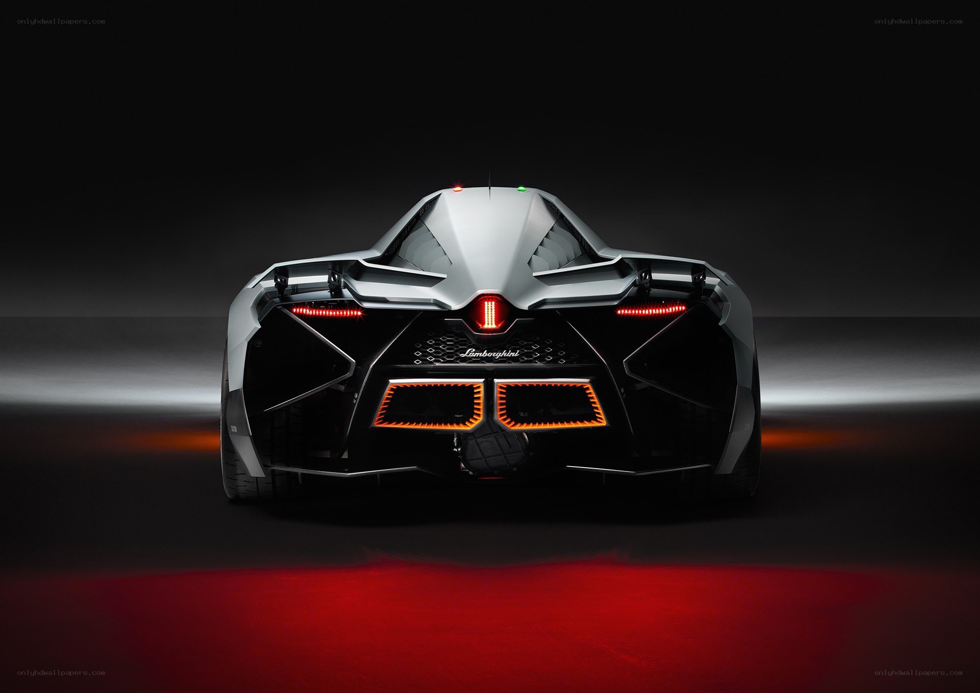 Lamborghini Egoista rear view