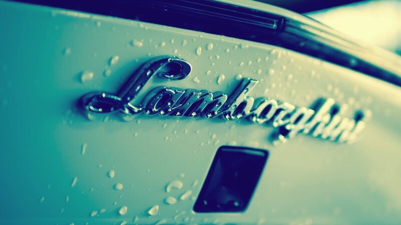 Lamborghini Emblem — Blue