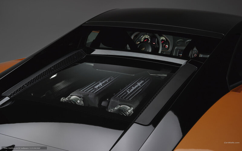 Lamborghini Engine Cover