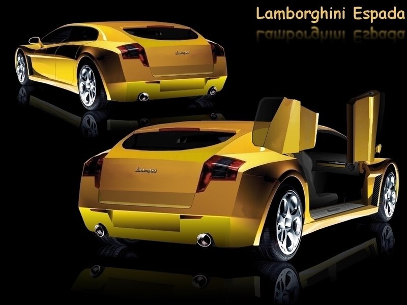 Lamborghini Espada concept car