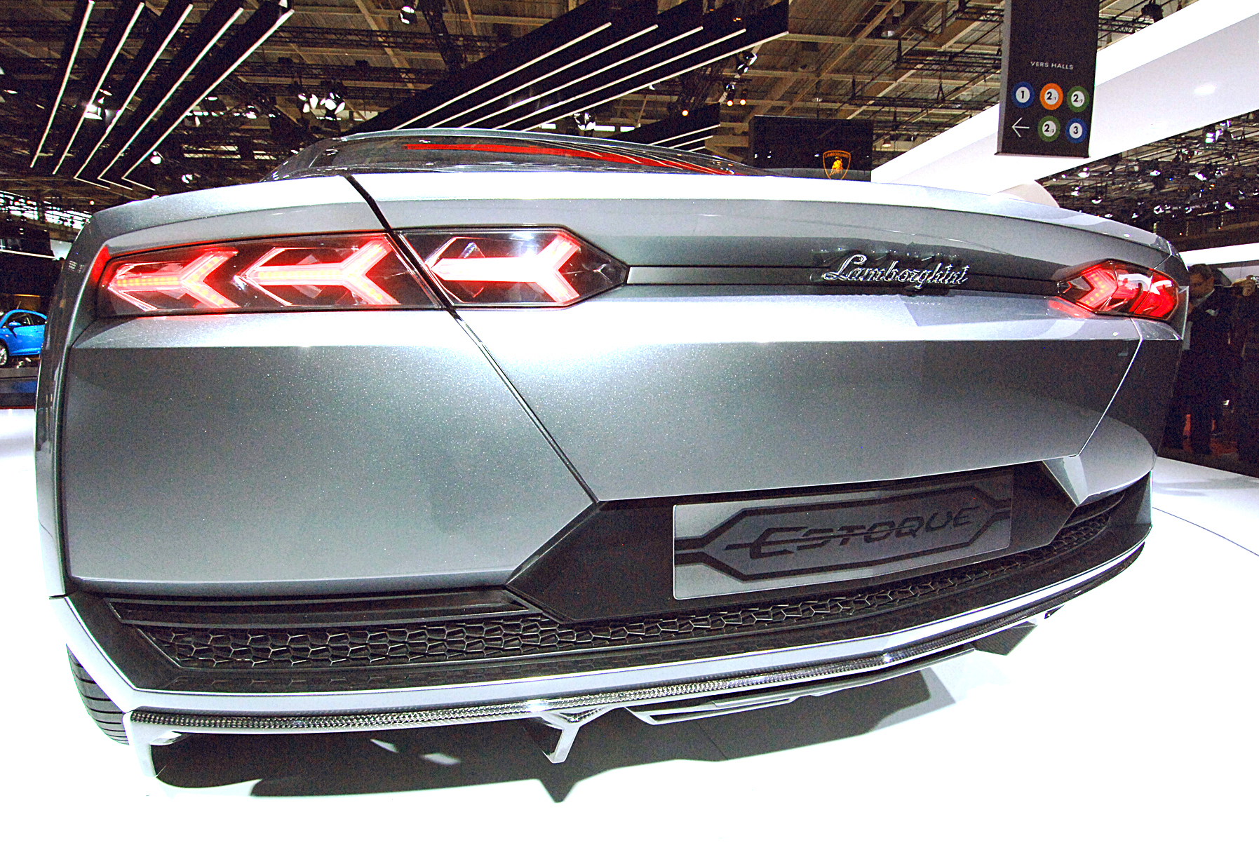 Lamborghini Estoque rear view