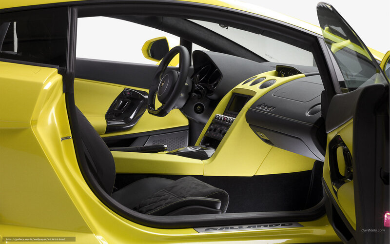 Lamborghini Gallardo interior