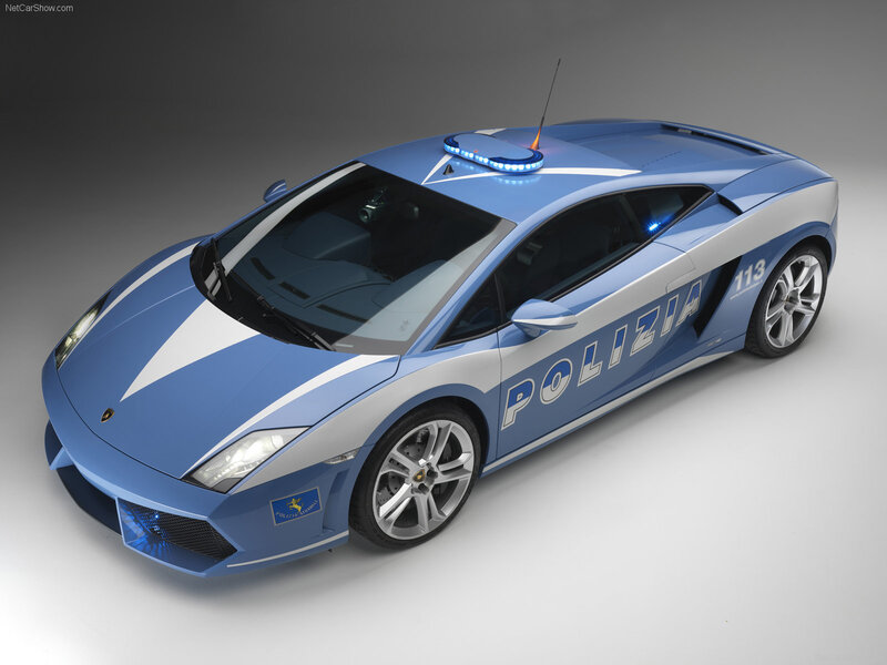 Lamborghini Gallardo police car
