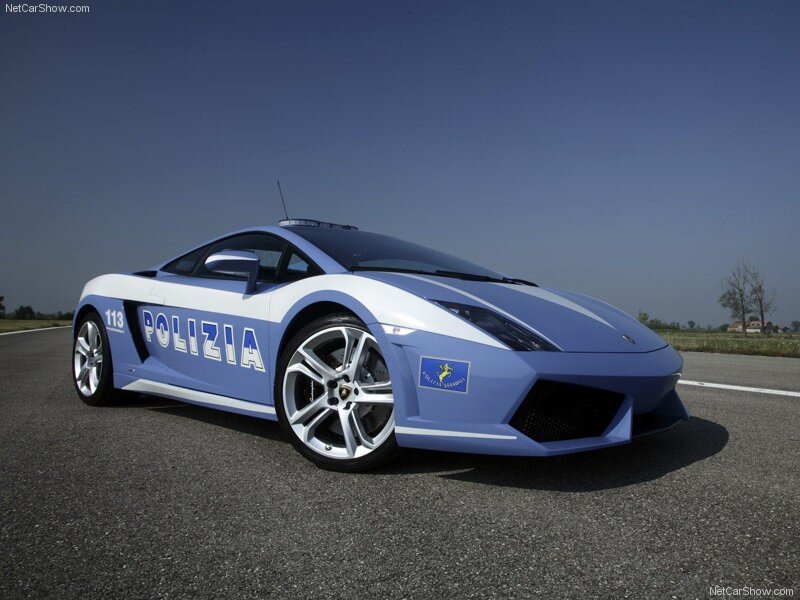 Lamborghini Gallardo police car