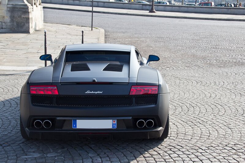 Lamborghini Gallardo rear view