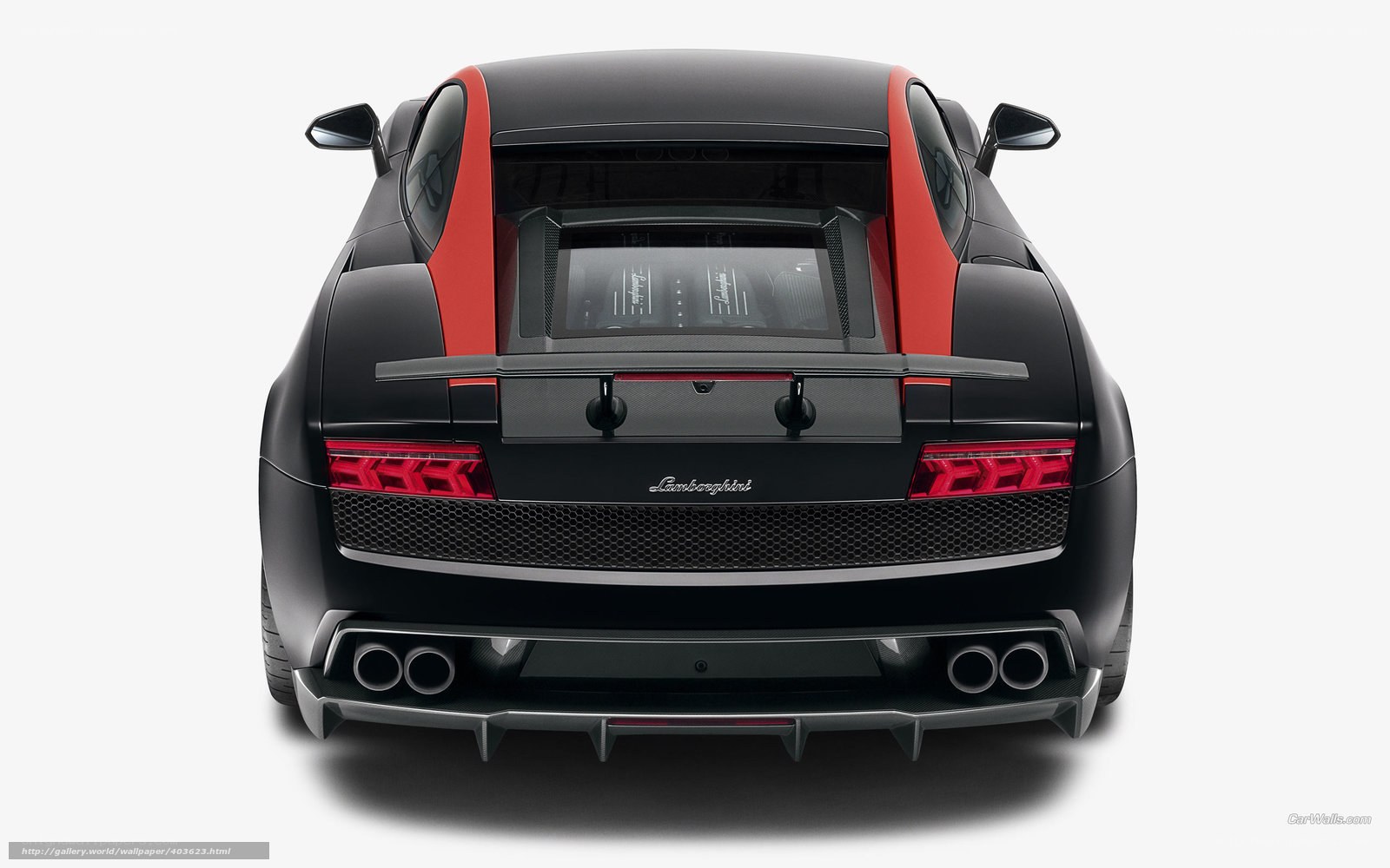 Lamborghini Gallardo rear view