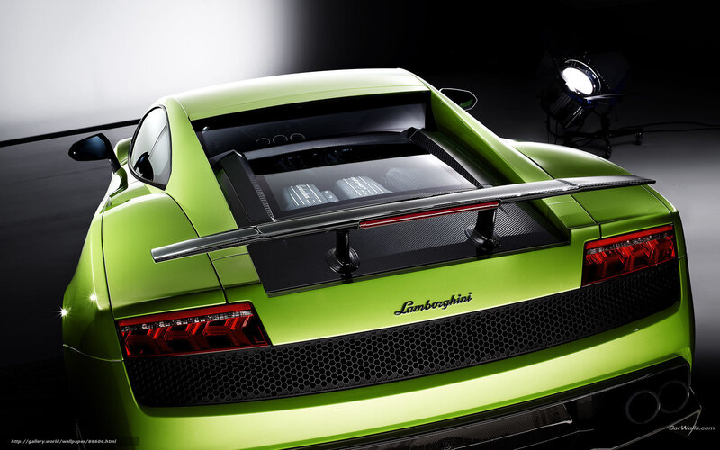 Lamborghini Gallardo rear view