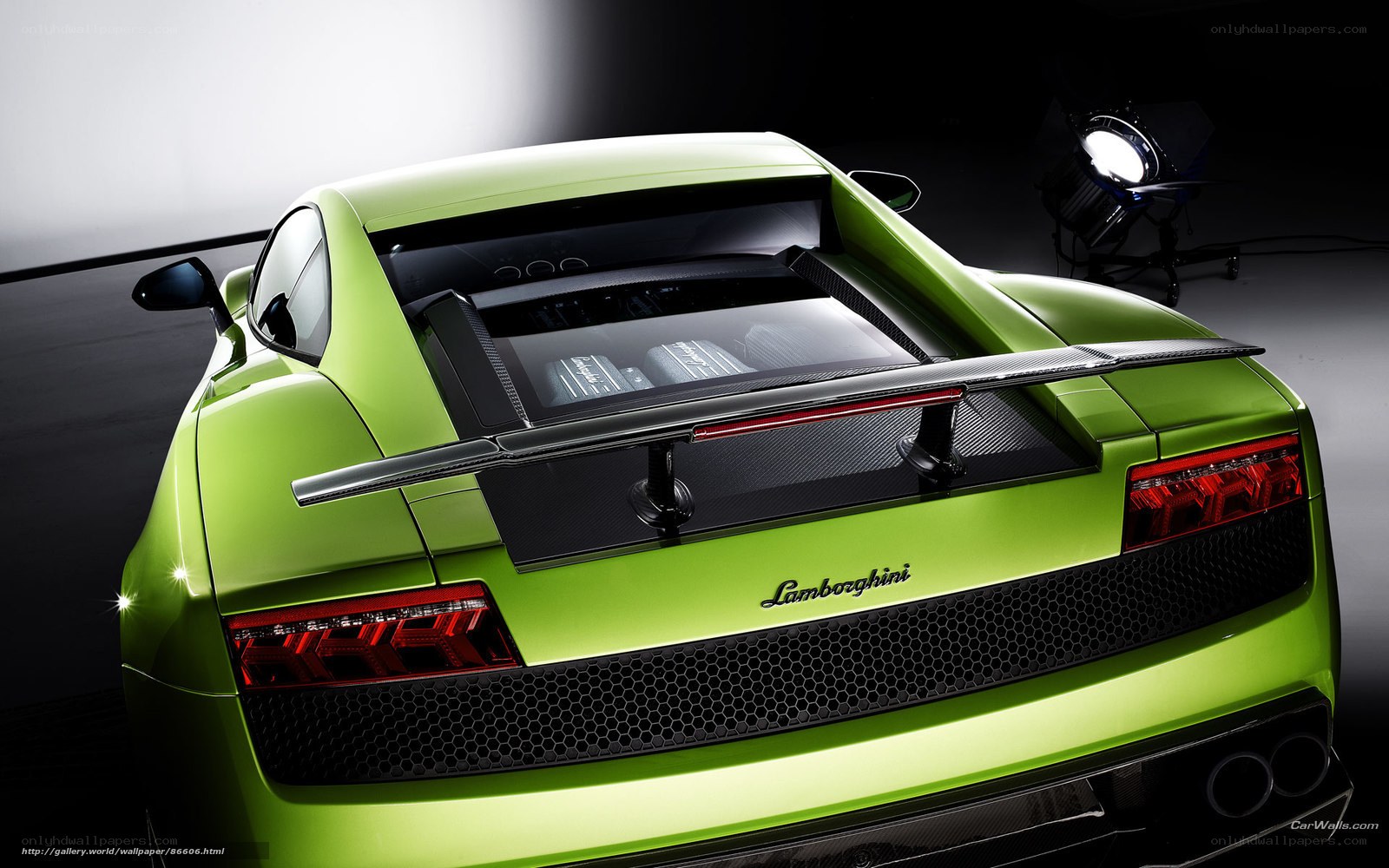 Lamborghini Gallardo rear view