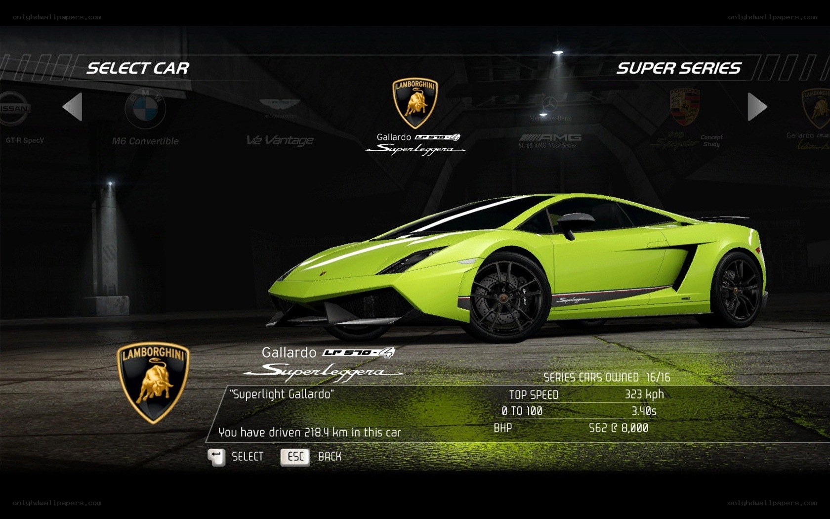 Lamborghini Gallardo Superleggera