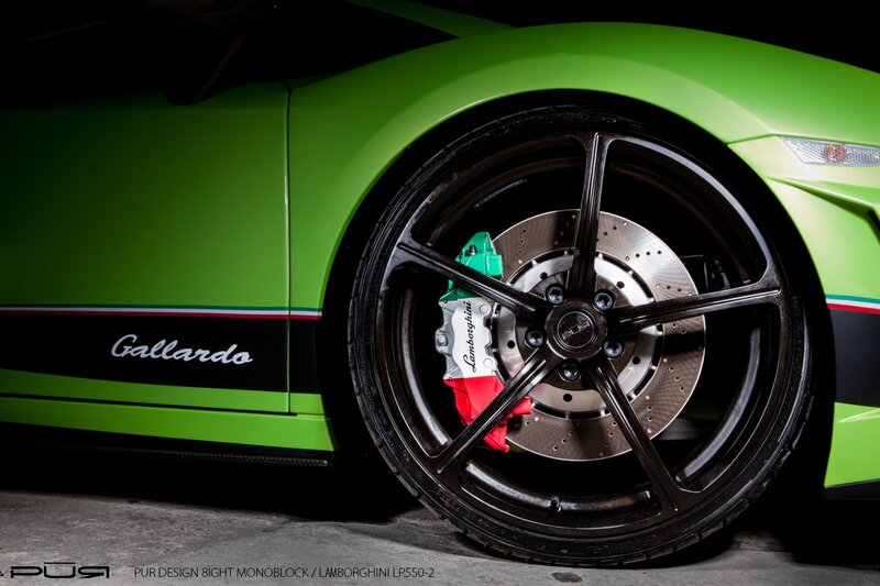 Lamborghini Gallardo wheel detail