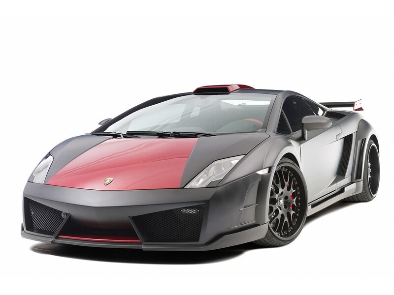 Lamborghini Gallardo with custom body kit