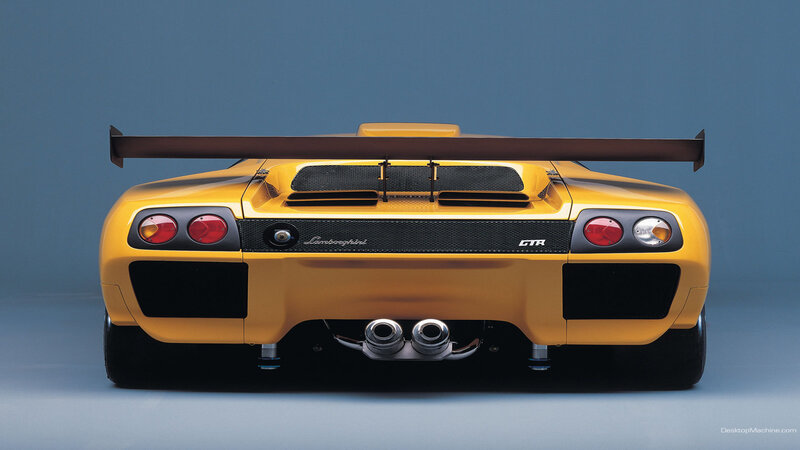 Lamborghini GTR rear view