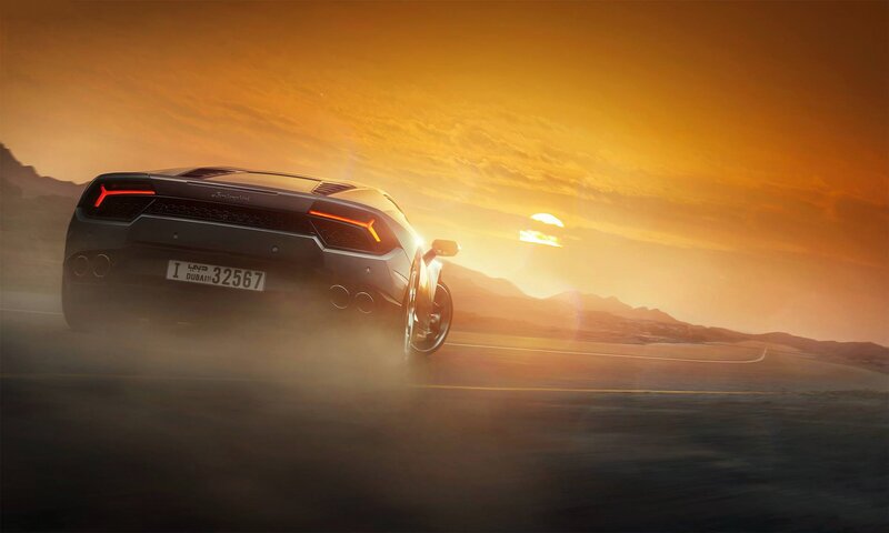 Lamborghini Huracan — Orange