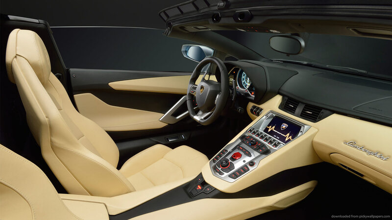 Lamborghini Interior — Beige