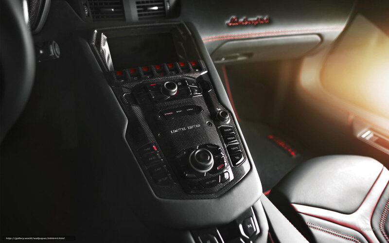 Lamborghini Interior — Black, Dramatic, Photograph, Carbon Fiber
