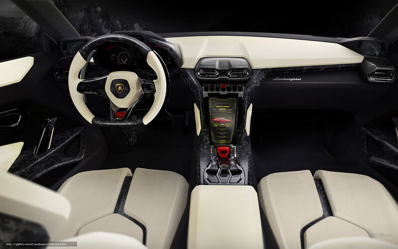 Lamborghini Interior — Black, Modern