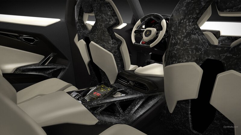 Lamborghini Interior — Black, Sleek, 3d Render