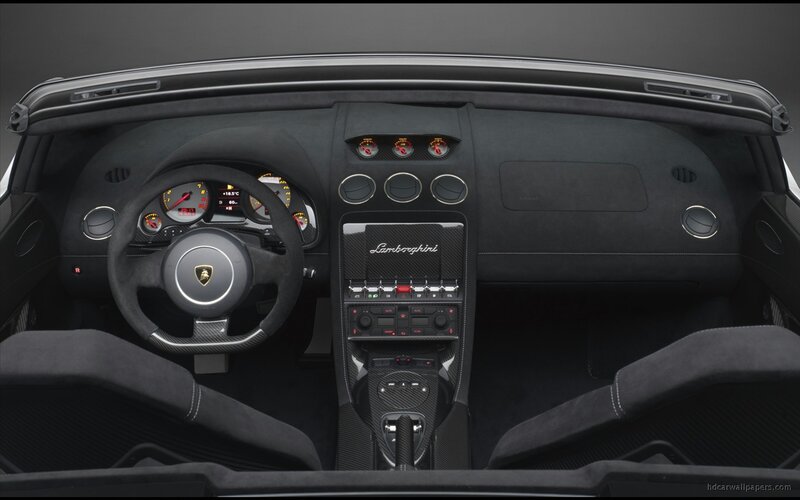 Lamborghini Interior — Black, Sleek, Photograph, Steering Wheel, Dashboard, Center Console, Gray