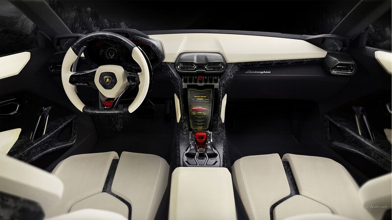 Lamborghini Interior — Black