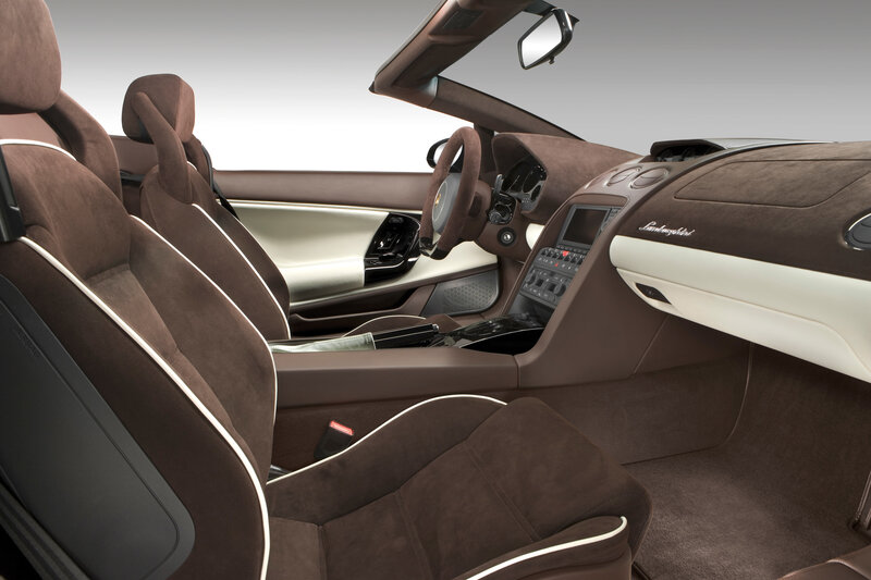 Lamborghini Interior — Brown