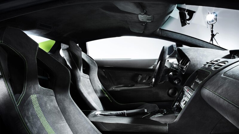 Lamborghini interior cockpit