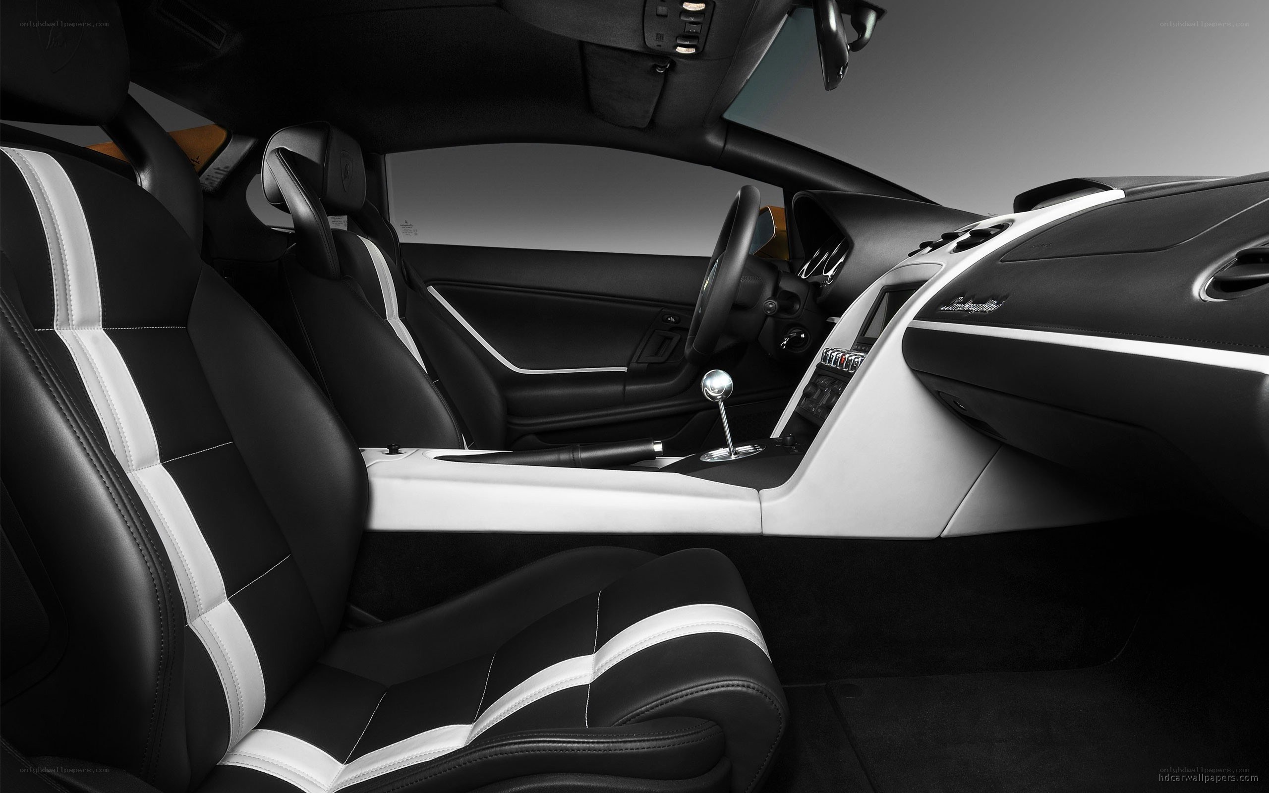 Lamborghini interior cockpit