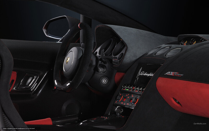 Lamborghini interior dashboard
