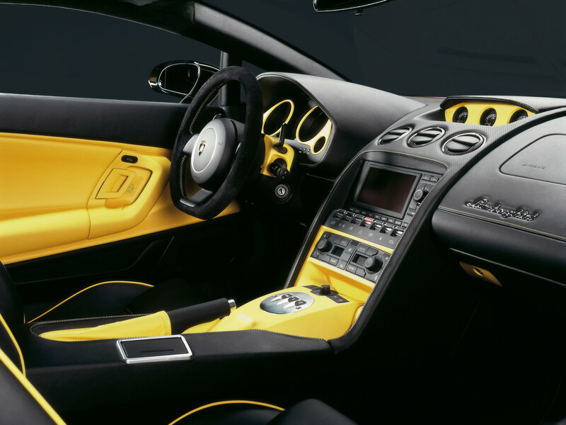 Lamborghini interior dashboard