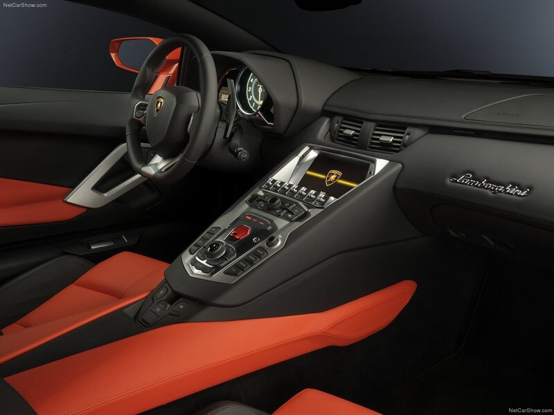 Lamborghini interior dashboard