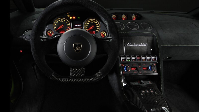 Lamborghini interior dashboard