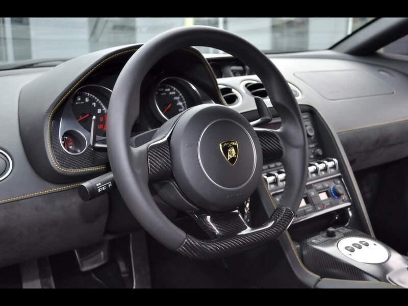 Lamborghini interior dashboard
