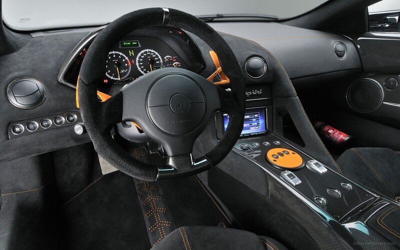 Lamborghini interior dashboard