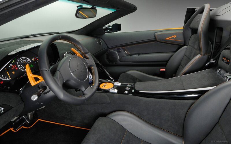 Lamborghini interior dashboard