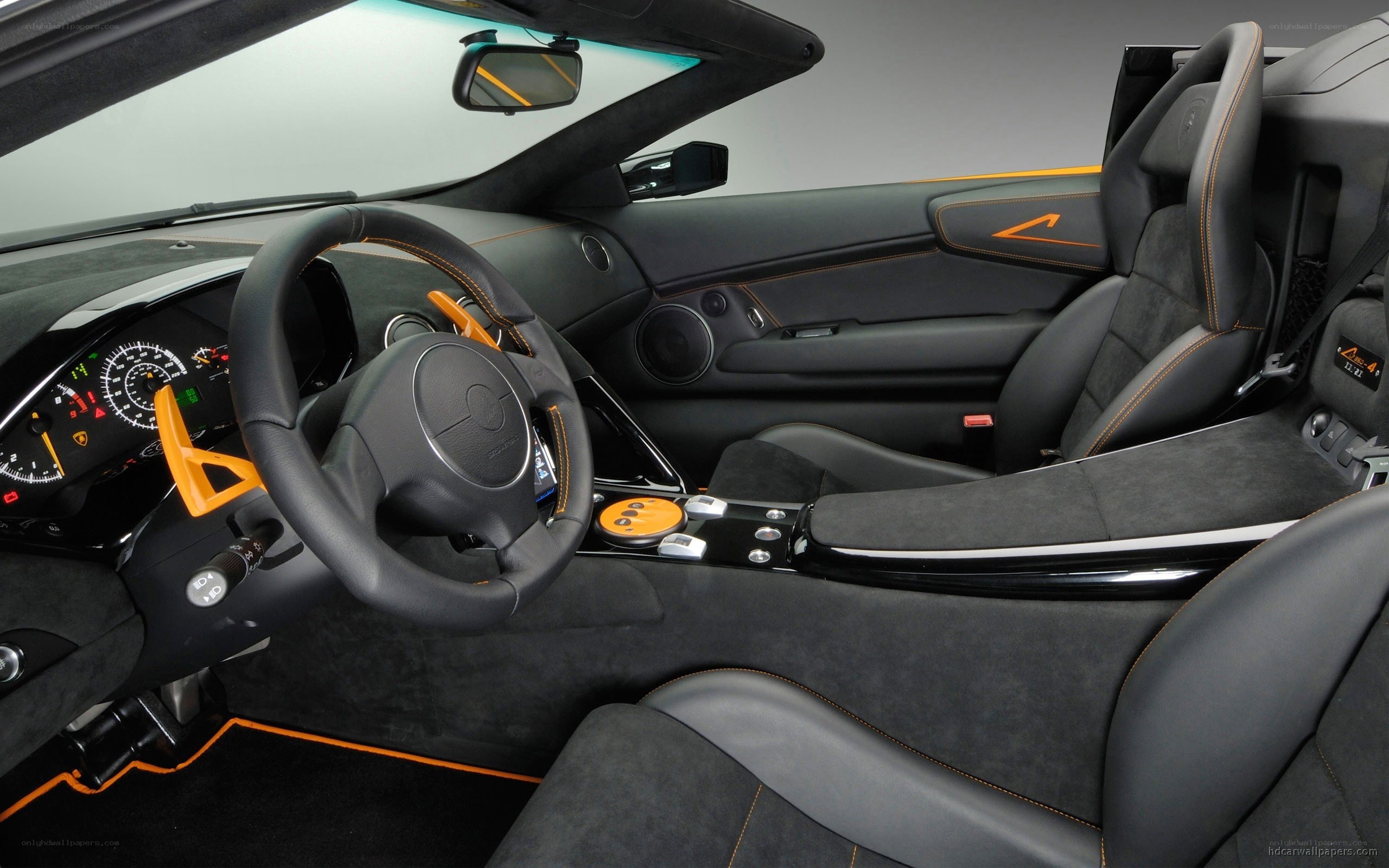 Lamborghini interior dashboard