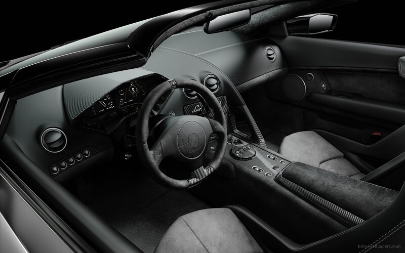 Lamborghini interior dashboard