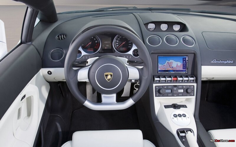 Lamborghini interior dashboard