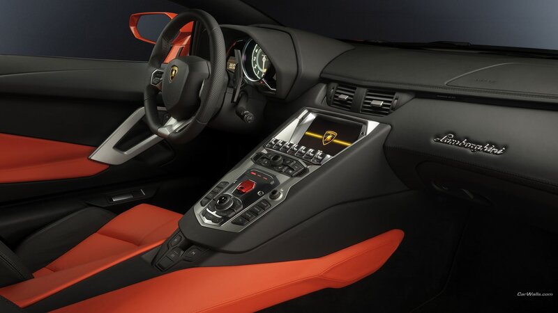 Lamborghini interior dashboard