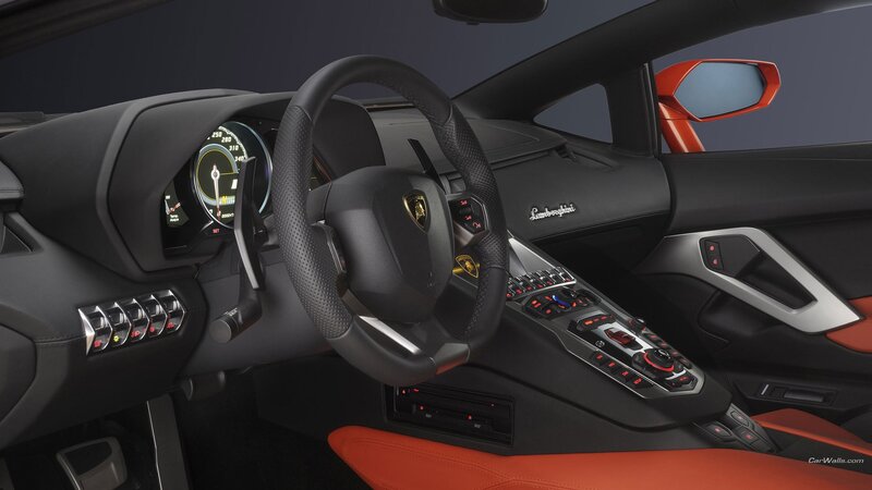 Lamborghini interior dashboard