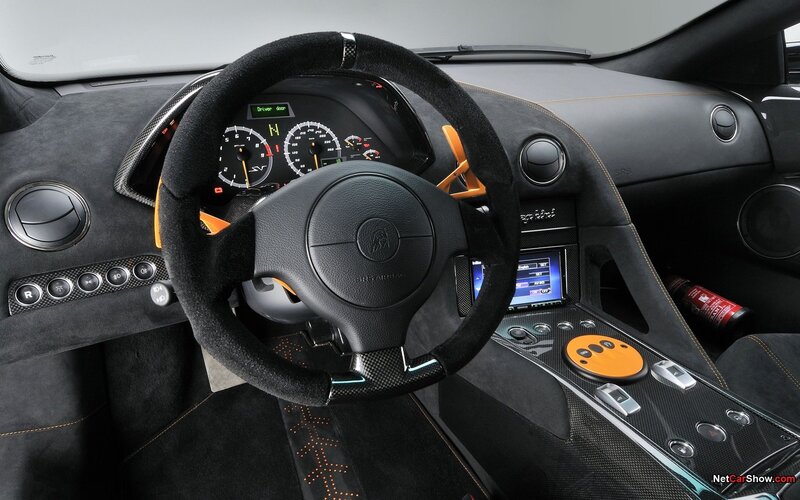 Lamborghini interior dashboard