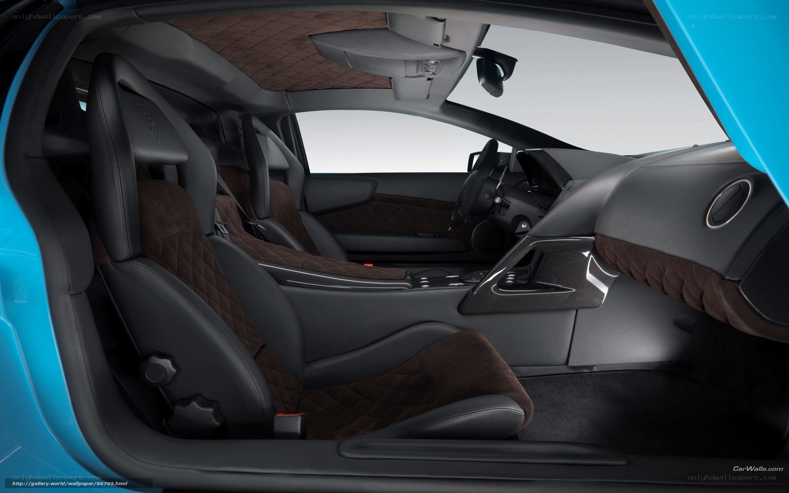 Lamborghini interior details
