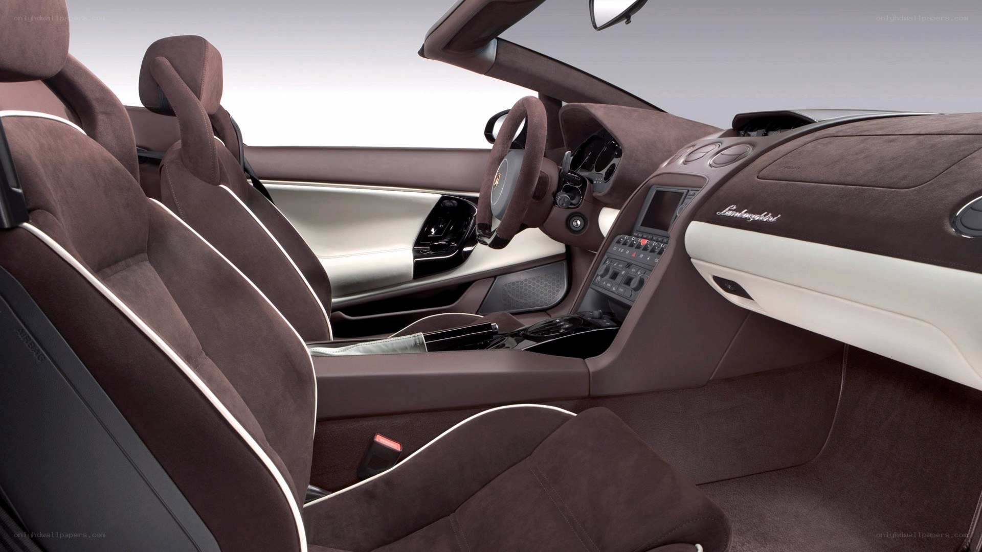 Lamborghini interior details
