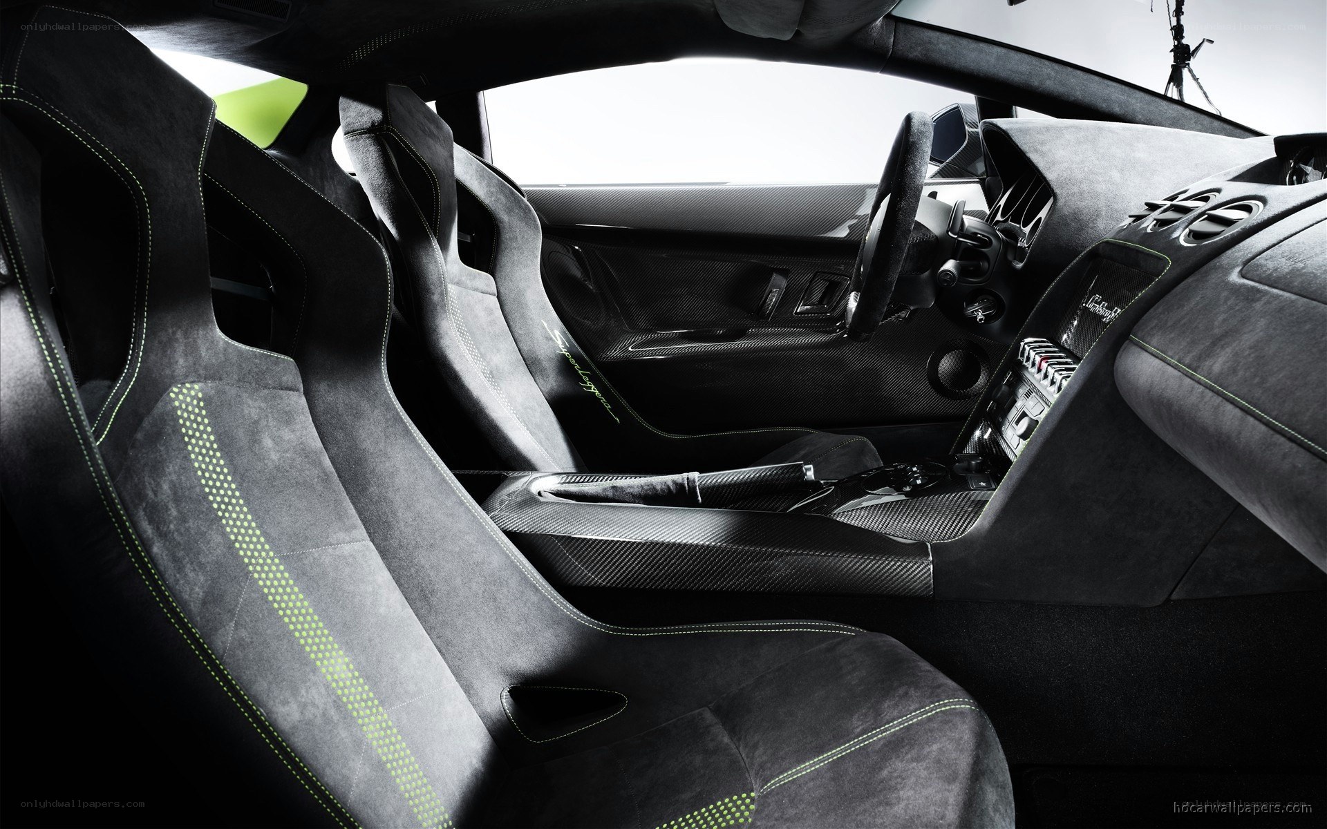 Lamborghini interior details