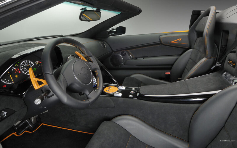 Lamborghini interior details