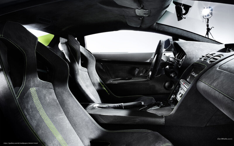 Lamborghini interior details