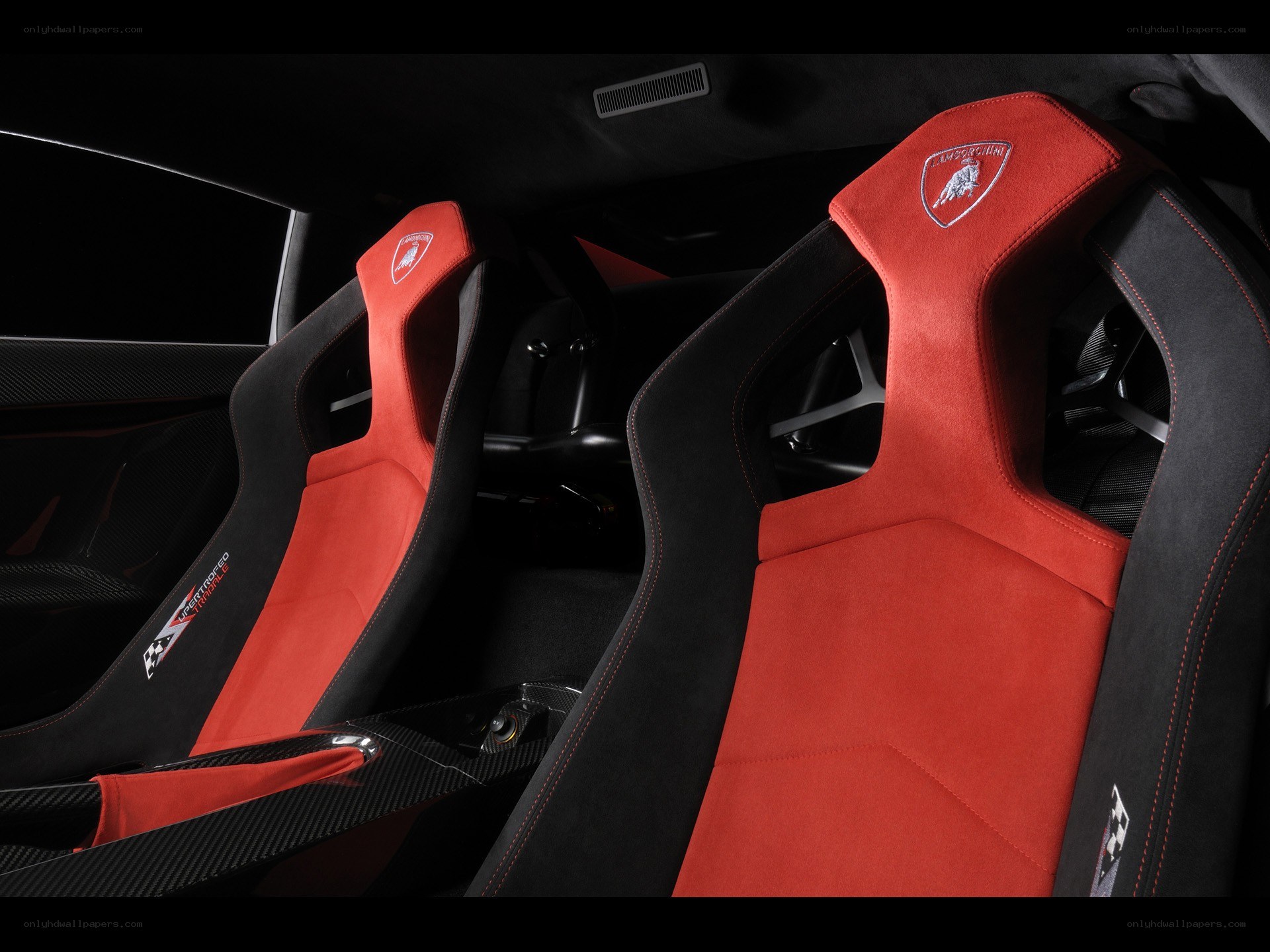 Lamborghini interior seats