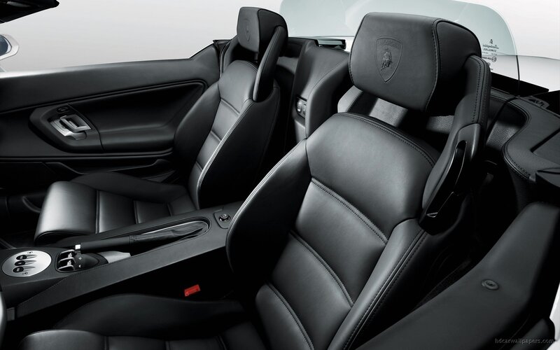 Lamborghini interior seats